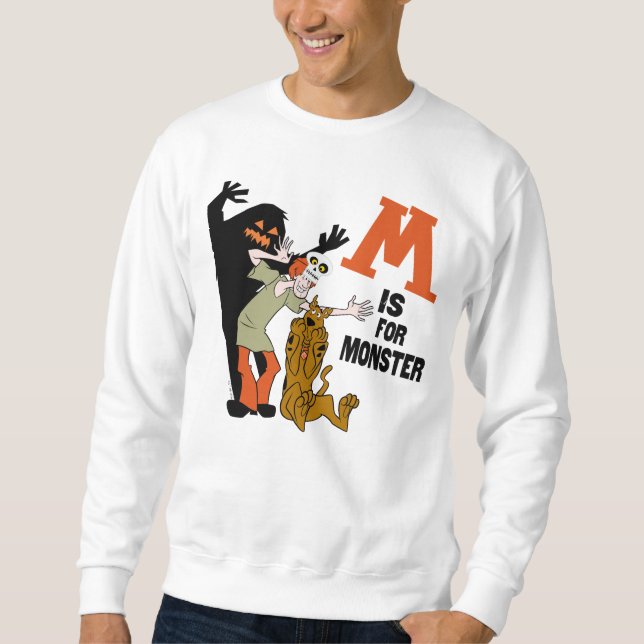 Sweatshirt Scooby-Doo | M est pour Monster (Devant)