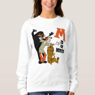 Sweatshirt Scooby-Doo   M est pour Monster