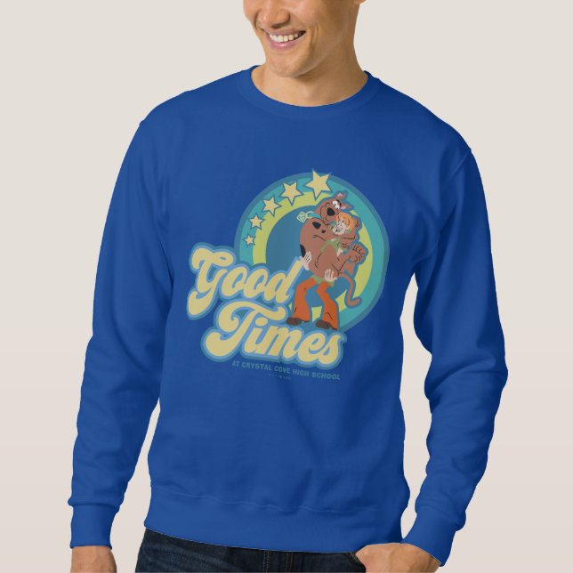 Sweatshirt Scooby-Doo & Shaggy Bon Temps à Crystal Cove HS (Devant)