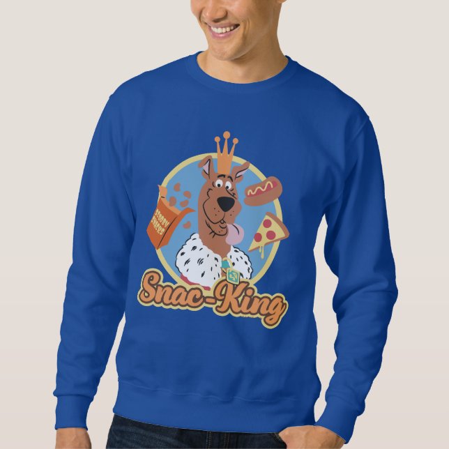 Sweatshirt Scooby-Doo Snac-King (Devant)