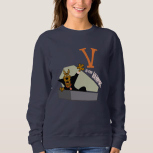 Sweatshirt Scooby-Doo   V est pour Vampire