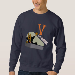 Sweatshirt Scooby-Doo V est pour Vampire
