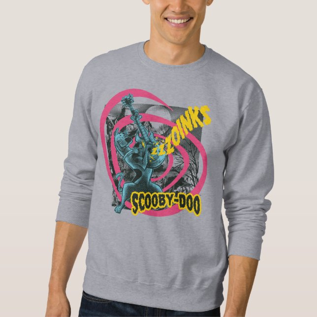 Sweatshirt Scooby-Doo Zoinks Punk Guitare Graphisme (Devant)