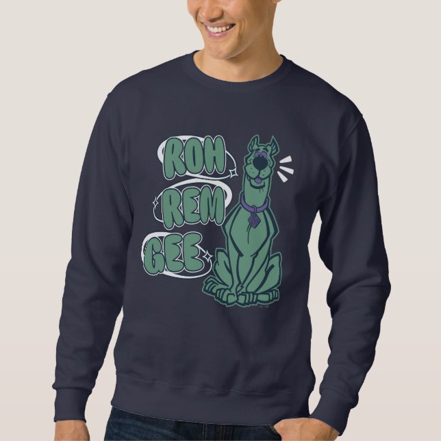 Sweatshirt Scooby rétro "OMG" (Devant)