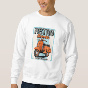 Sweatshirt Scooter Retro