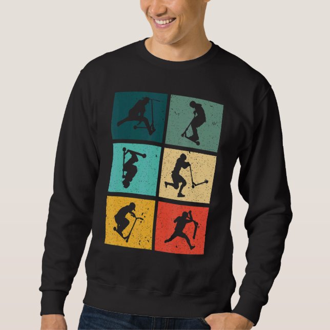 Sweatshirt Scooter vintage Stunt Scooters Stunt Scooter Rid (Devant)