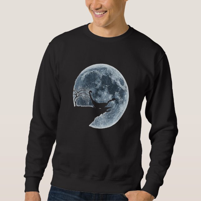 Sweatshirt Scorpion Halloween Costume Lune Silhouette (Devant)