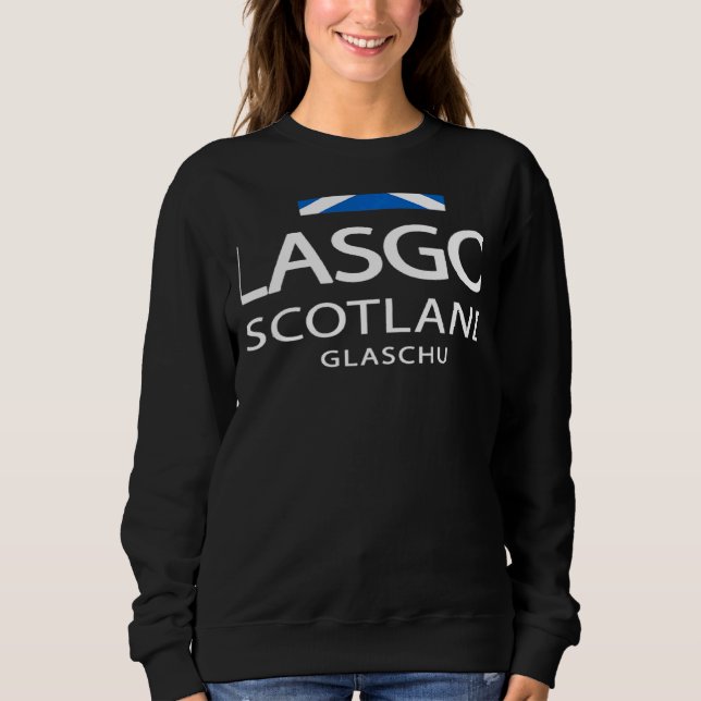 Sweatshirt Scotland Ancestry Glasgow  2 (Devant)