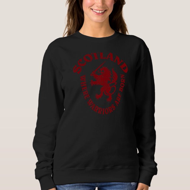 Sweatshirt Scotland Where (Devant)