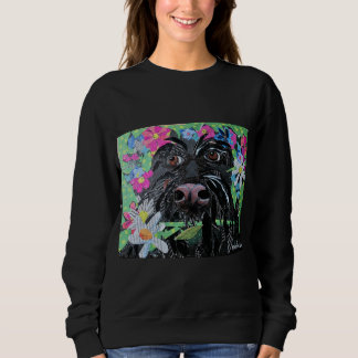 Sweatshirt Scottie dans le jardin