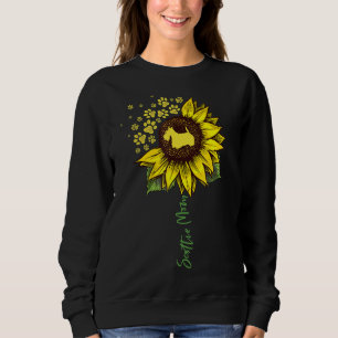 Sweatshirt Scottie Maman Sunflower Scottish Terrier Chien Mam