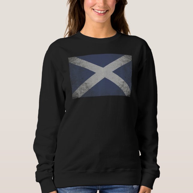 Sweatshirt Scottish Scotland Flag Pride Pays Accueil Correspo (Devant)