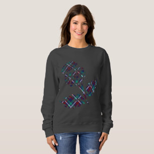 Sweatshirt Scottish Thistle Tartan Plaid Gift