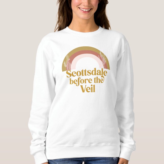 Sweatshirt Scottsdale avant le désert Veil Bachelorette Sw (Devant)