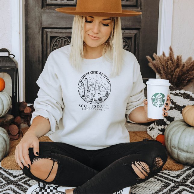 Sweatshirt Scottsdale Bachelorette Weekend Bridesmaies Custom (Créateur téléchargé)