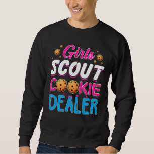 Sweatshirt Scout Pour Filles Concessionnaire De Cookies Drôle