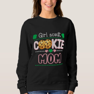 Sweatshirt Scout Pour Filles Cookie Maman Amusante Scouting F