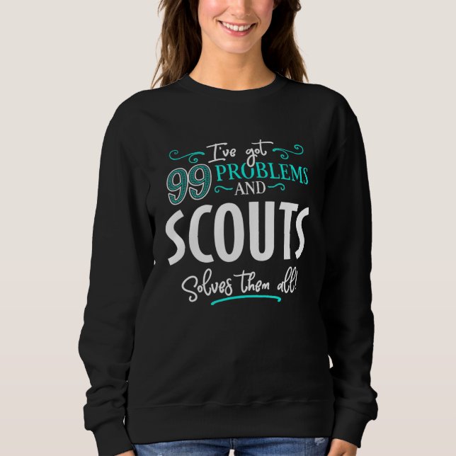 Sweatshirt Scouts Design - Scouts Les Résoudre Tous (Devant)