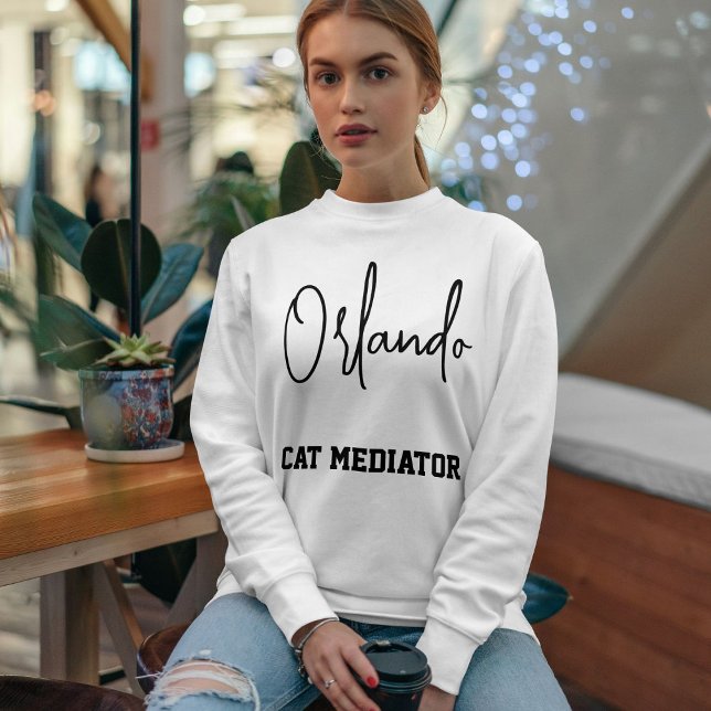 Sweatshirt Script de Soigneur d'Animaux de Compagnie Personna (Créateur téléchargé)