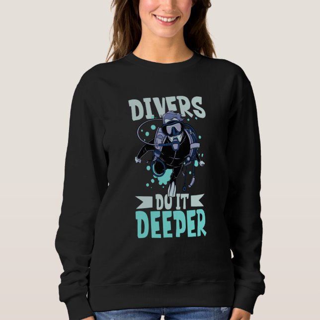 Sweatshirt Scuba Diver Scuba Diving Expert Open Water  2 (Devant)