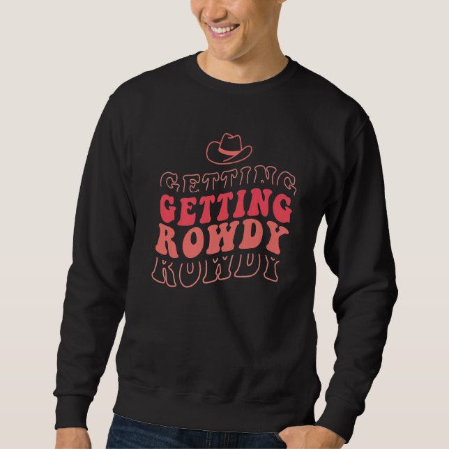 Sweatshirt Se déchaîner Se marier Enterrement de vie de jeune (Devant)