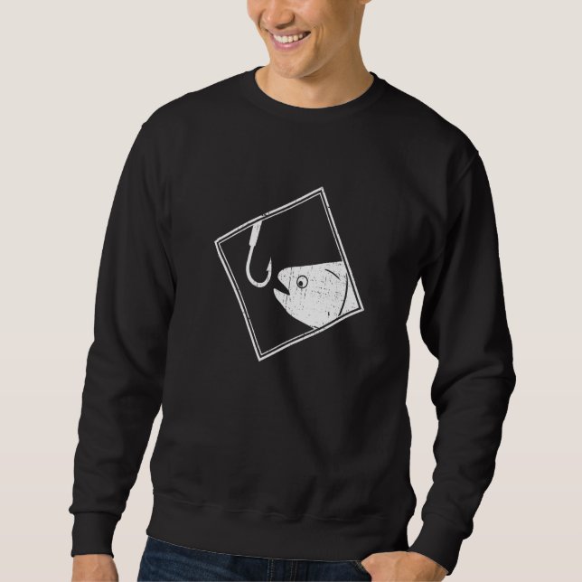 Sweatshirt Sea Fishing Bass Fisherman Fish Catcher Fish   (Devant)