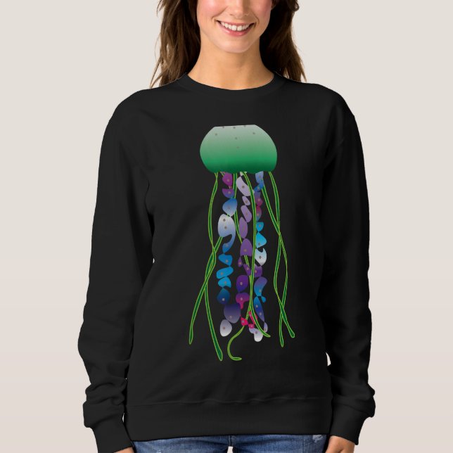 Sweatshirt Sea Jellies (Devant)