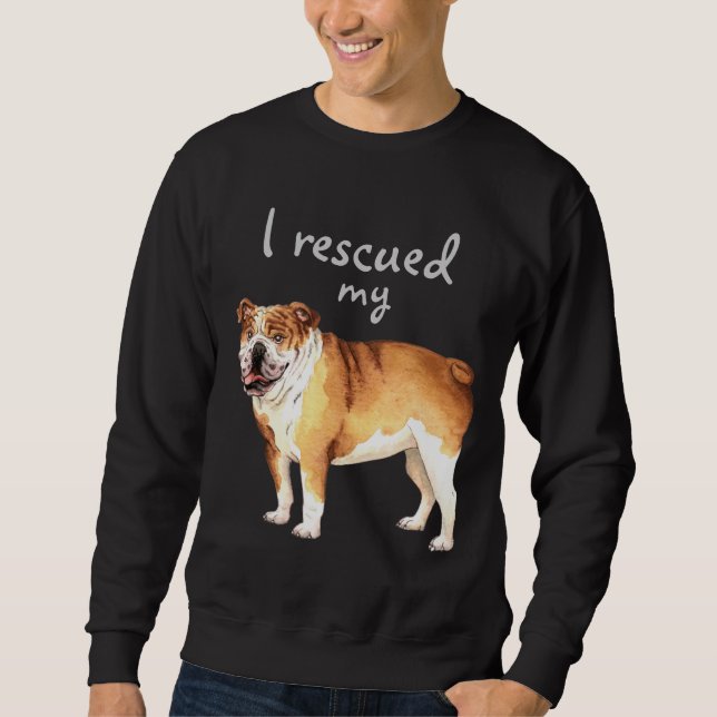 Sweatshirt Secourir Bulldog (Devant)