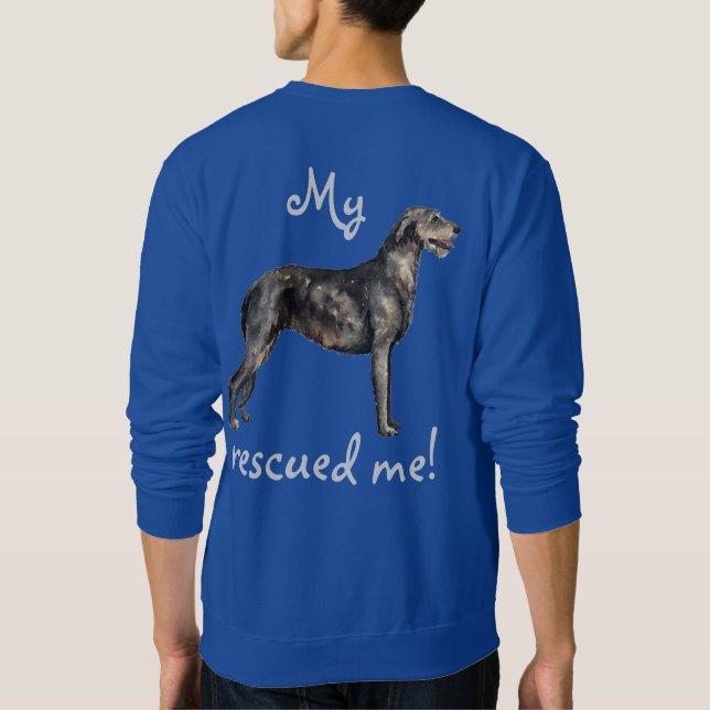 Sweatshirt Secourir le Wolfhound irlandais (Dos)