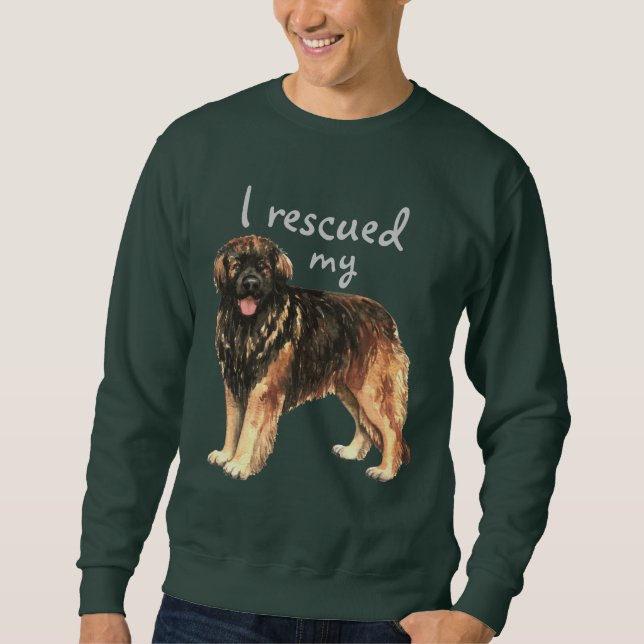 Sweatshirt Secourir Leonberger (Devant)