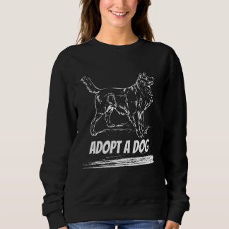 Sweatshirt Secourir Les Chiens Adopter Un Chien