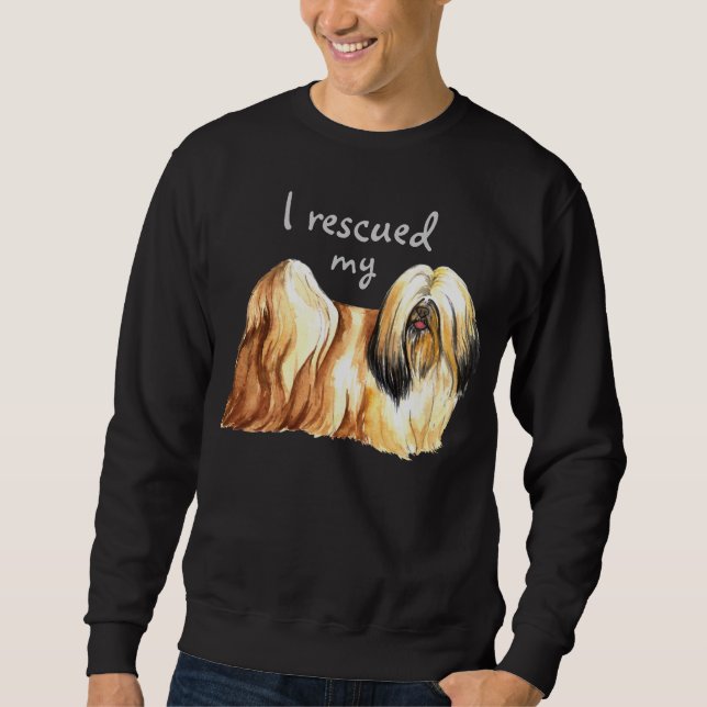 Sweatshirt Secourir Lhasa Apso (Devant)