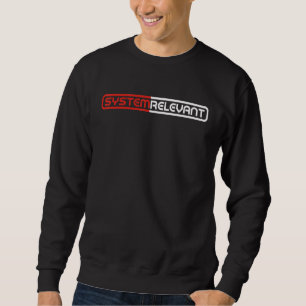 Sweatshirt Secours système - Je suis à la maison # Home Offic