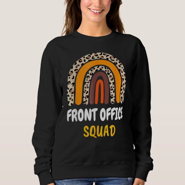 Sweatshirt Secrétaire De L'École De L'Escadron De Front Jour  (Devant)