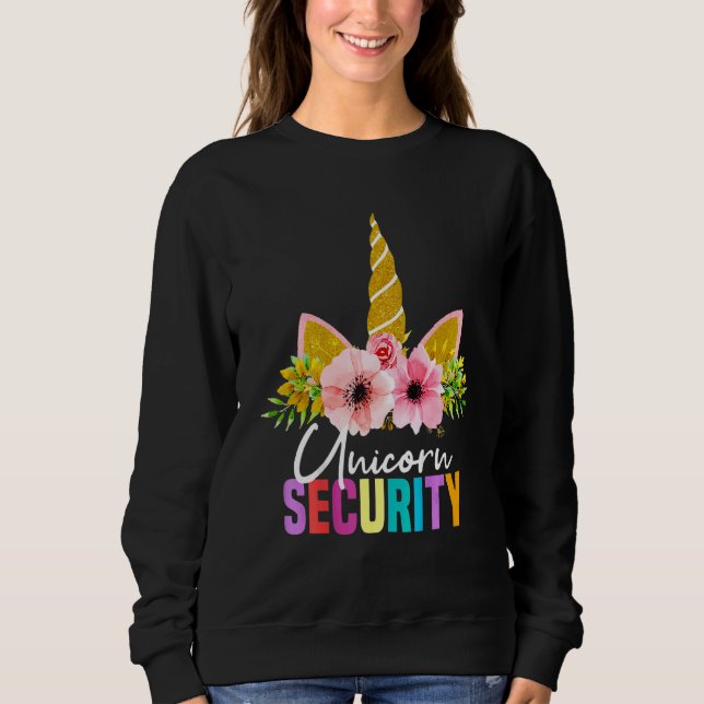 Sweatshirt Sécurité Des Femmes Sécurité De La Cnucorne (Devant)