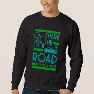 Sweatshirt Sécurité routière à bicyclette