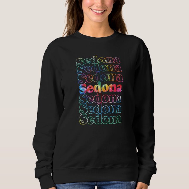 Sweatshirt Sedona Cool Vintage inspiré Arizona (Devant)
