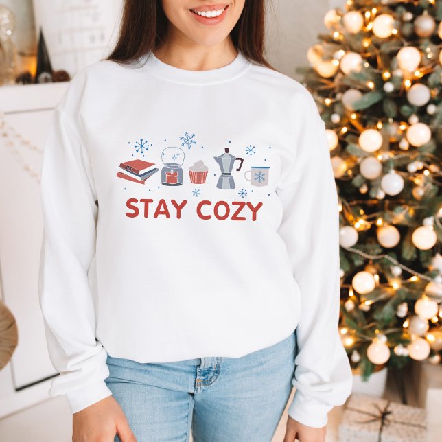 Sweatshirt Séjournez à Noël Cosy Hygge (Créateur téléchargé)