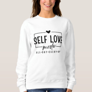 Sweatshirt Self Love Club - Toute La Journée Tous Les Jours