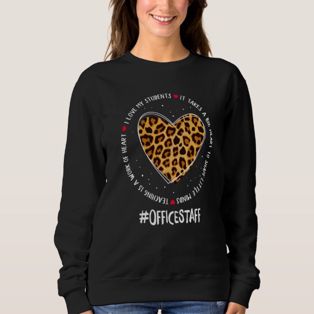 Sweatshirt Semaine d'appréciation de l'équipe d'administratio (Devant)