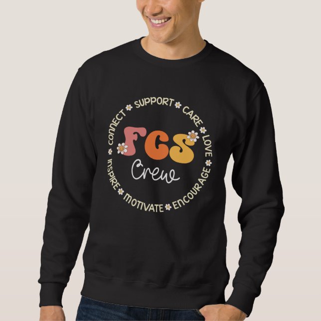 Sweatshirt Semaine d'appréciation de l'équipe FCS Retour à l' (Devant)