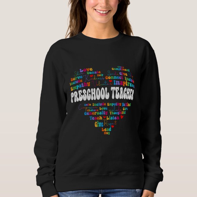 Sweatshirt Semaine d'appréciation des enseignants de maternel (Devant)