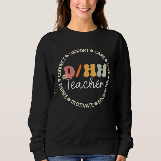 Sweatshirt Semaine d'appréciation des enseignants HH Rentrée  (Devant)