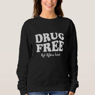 Sweatshirt Semaine de sensibilisation au ruban rouge sans dro