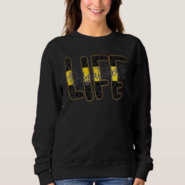 Sweatshirt Semaine du télécommunicateur d'urgence Opérateur 9 (Devant)