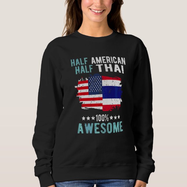 Sweatshirt Semi-américain semi-thaïlandais (Devant)