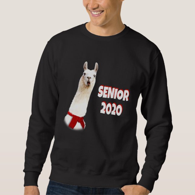 Sweatshirt SENIOR 2020  Llama Sénior (Devant)
