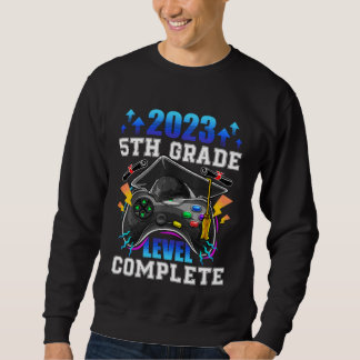 Sweatshirt Senior Gamer 2023 5th Grade Level Complete 2023 Gr