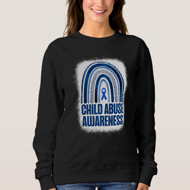 Sweatshirt Sensibilisation à la prévention de la maltraitance (Devant)