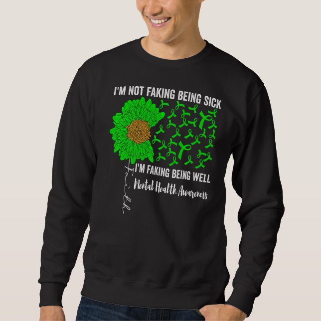 Sweatshirt Sensibilisation à la santé mentale (Devant)